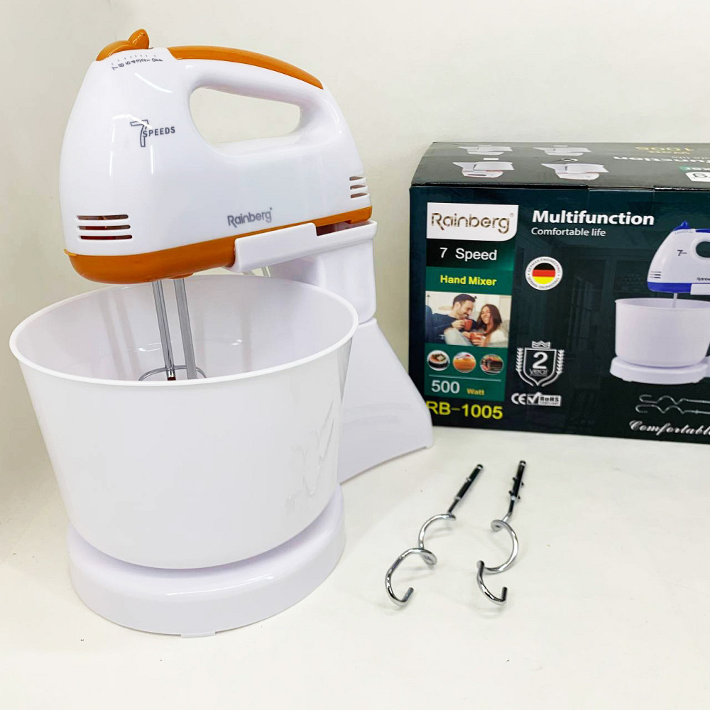 Міксер для приготування тортів і кремів, Міксер для тіста на пироги Кращий ручний FE-97 Івано-Франківськ - фото 2