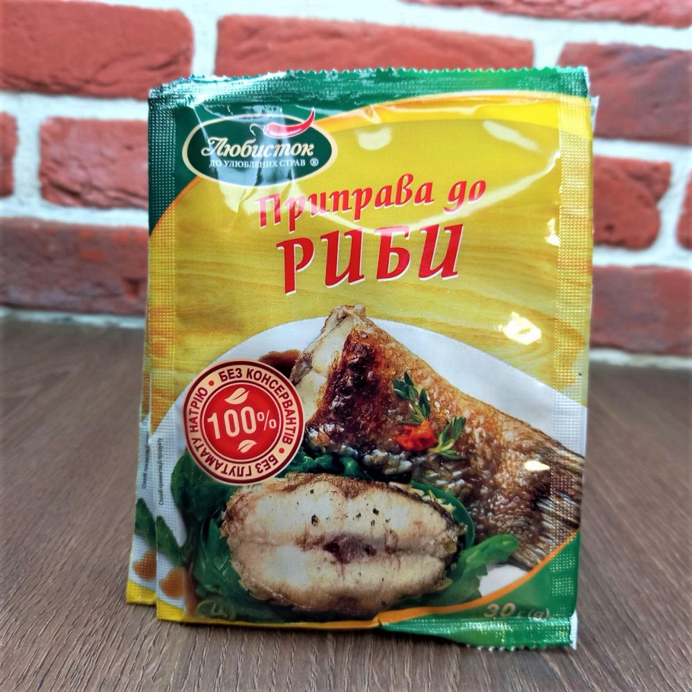 Приправа для Риби ТМ Улюбленець 30 г (уп 5штук) Харків - фото 1