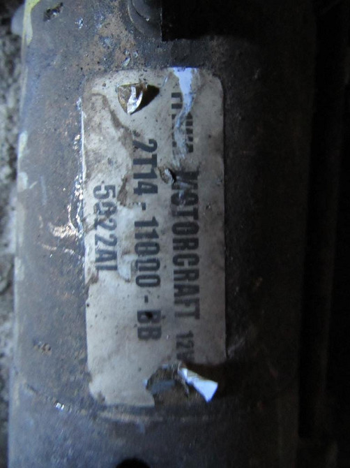 Стартер Ford Connect 1.8 tdi 2002-2013 (2T14-11000-BB) Ковель - фото 2