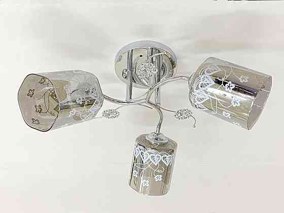 VALESO Стельова Люстра на 3 плафони VALESO 6983B/3 (Хром) Коломыя