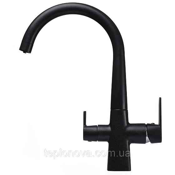 Смеситель для кухни под осмос Globus Lux LAZER GLLR-0999-1-ONIX Черновцы