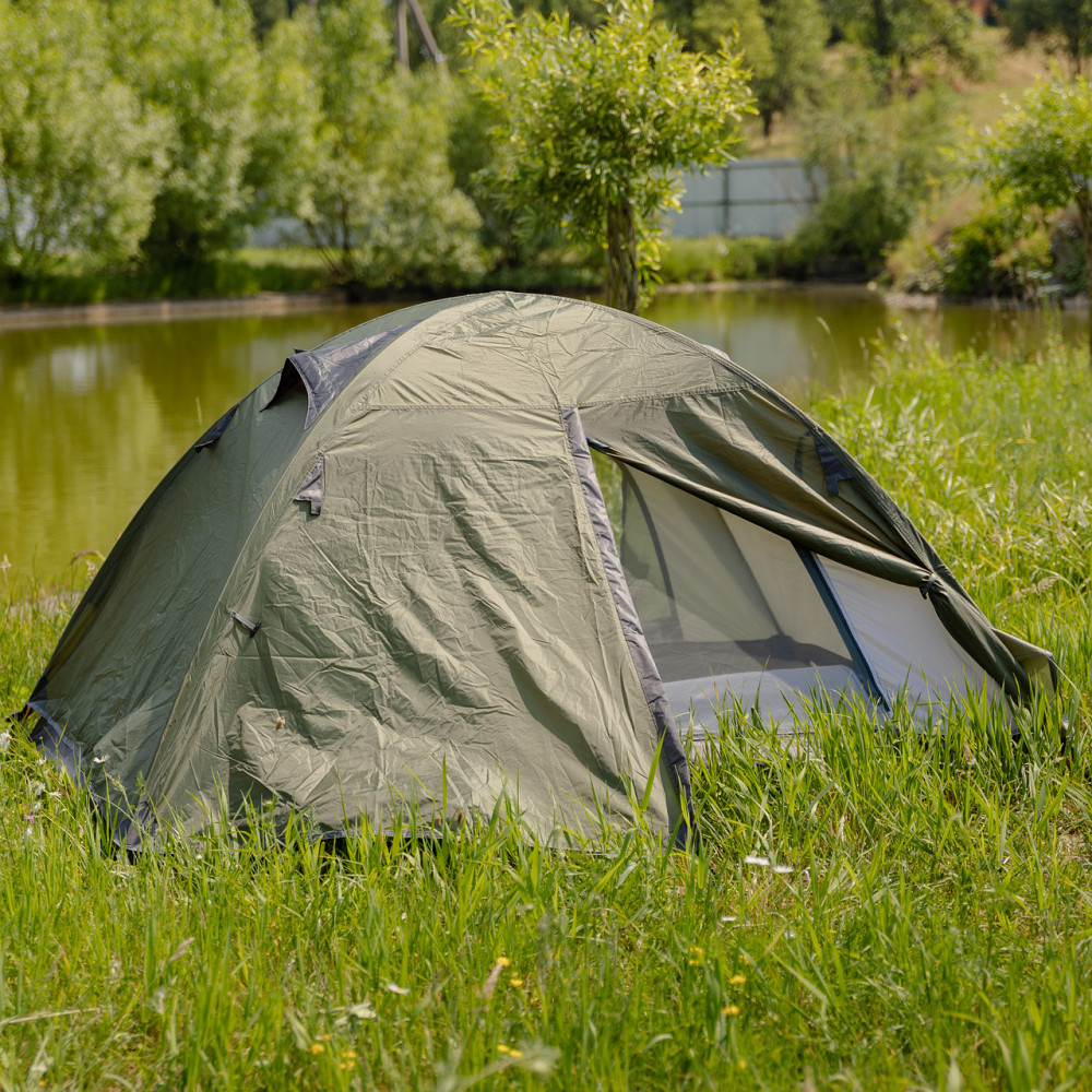 Lugi Намет двомісний 210×160×120 (см) кемпінговий туристичний LU-017 Хакі Коломыя - изображение 4