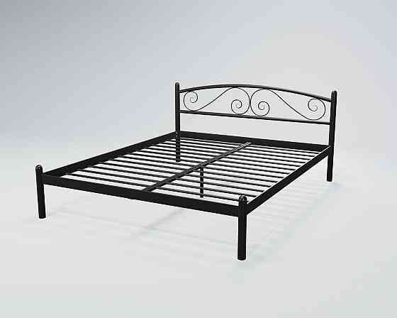 Кровать двухспальная ViolaDesign 120х200 черный Киев