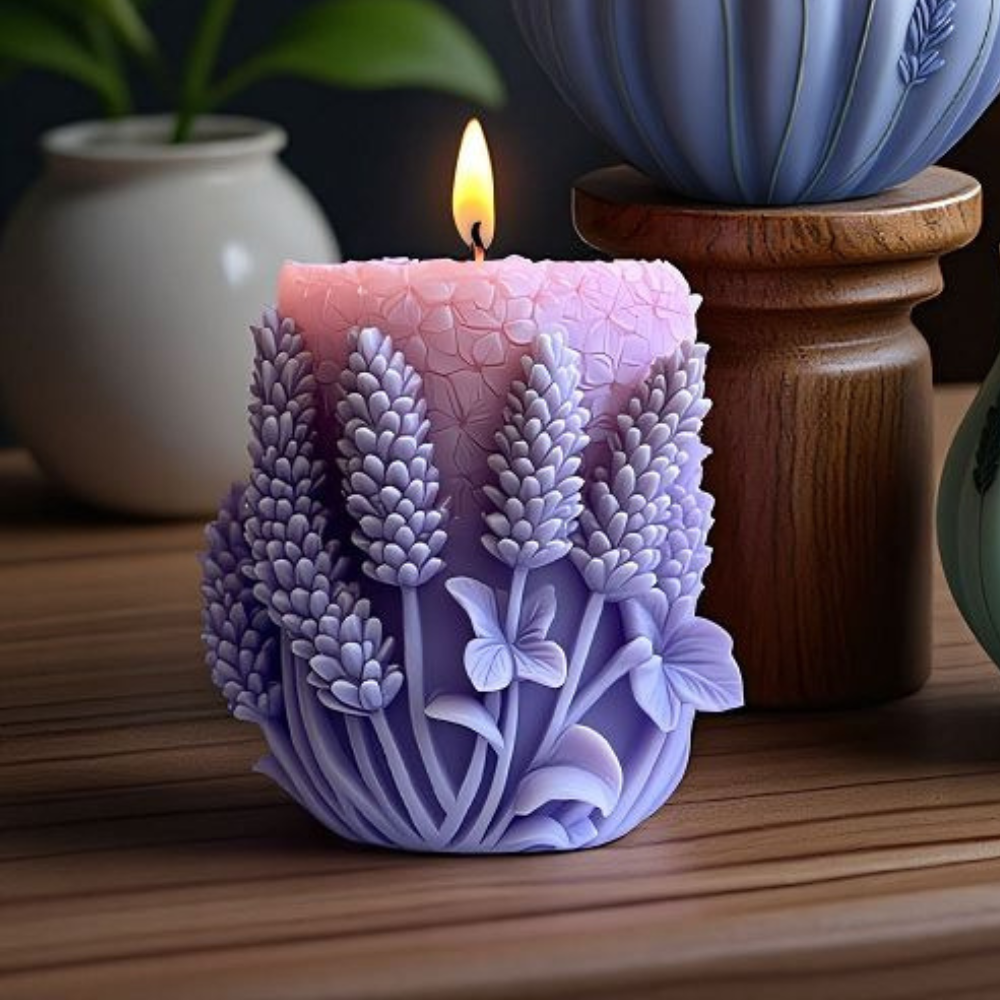 Силиконовая форма для изготовления свечи, молд 88 х 79 мм для изделий из соевого,пчелиного воска и парафина Каменец-Подольский - изображение 2