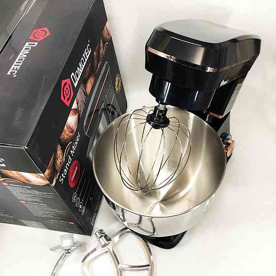 Подрібнювач-блендер для овочів Domotec, Професійний тістомісильник для дому Зручний міксер кухні WX-40 Івано-Франківськ