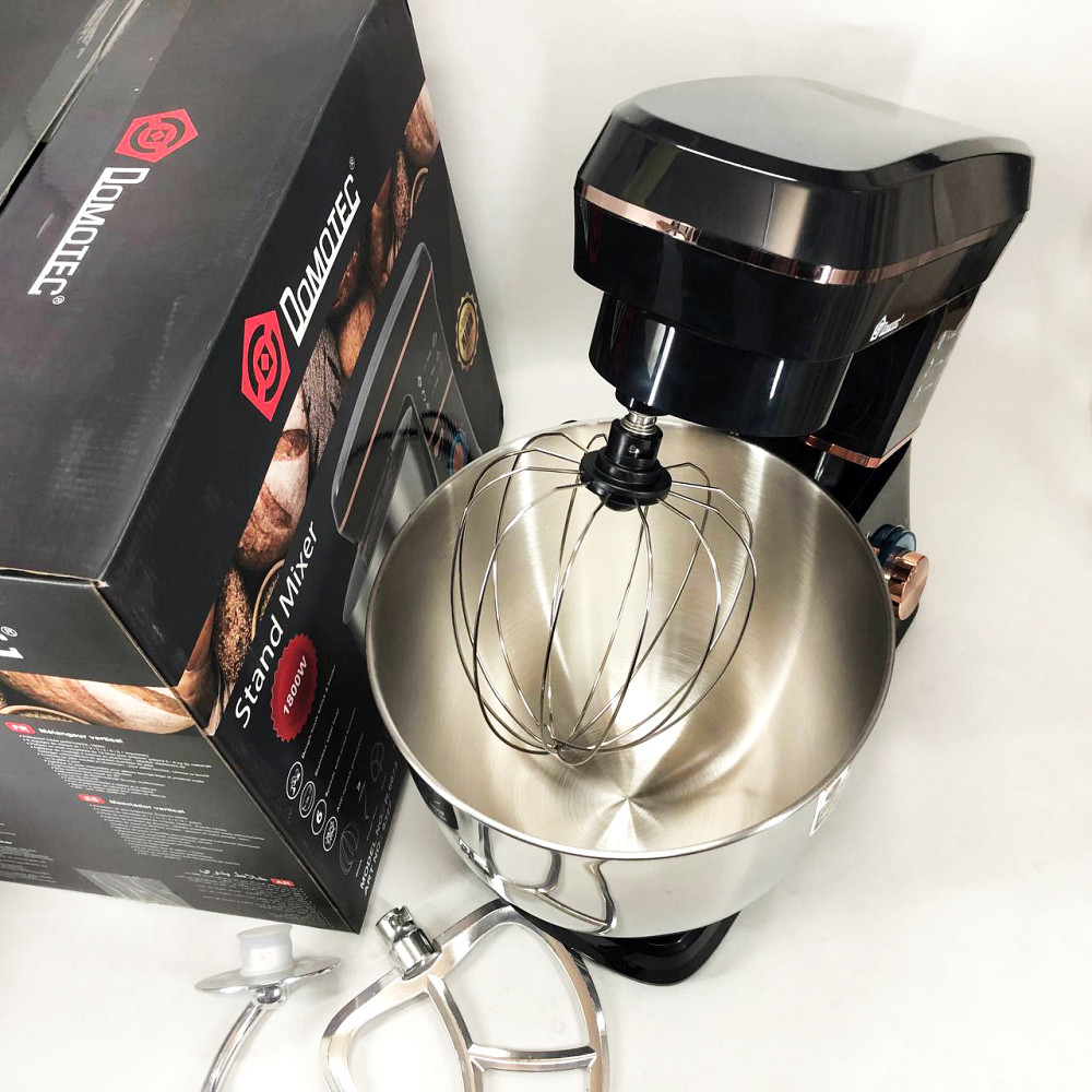 Подрібнювач-блендер для овочів Domotec, Професійний тістомісильник для дому Зручний міксер кухні WX-40 Івано-Франківськ - фото 2