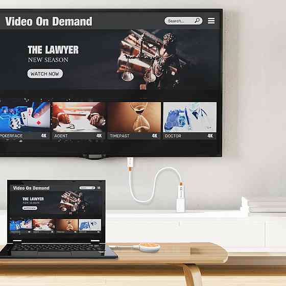 Подовжувач J5create USB-C — HDMI (M/M) до 15 м White (JVAW62-N) ( 12774 ) Харків