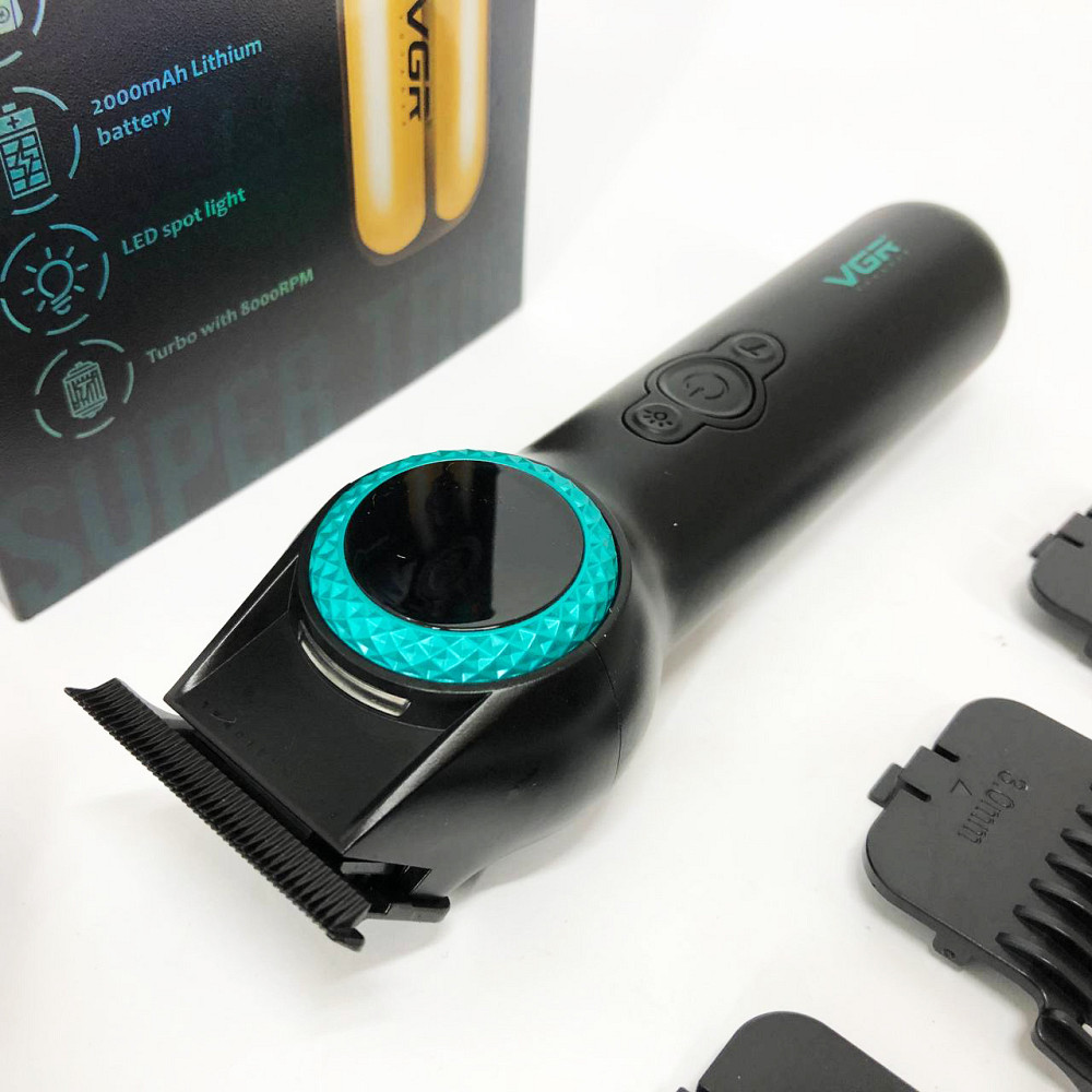 Стильная машинка для стрижки, Профессиональная бритва-машинка для стрижки волос, Триммер беспроводной OH-91 Львов - изображение 1