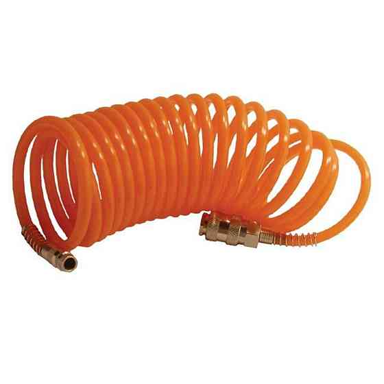 Шланг спіральний із швидкороз'ємним з'єднанням 15м. Мукачево