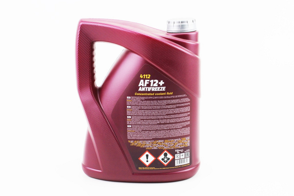 Рідина охолоджуюча концентрат -38°C 1:1 "АНТИФРИЗ AF12", червона 5L Київ - фото 2