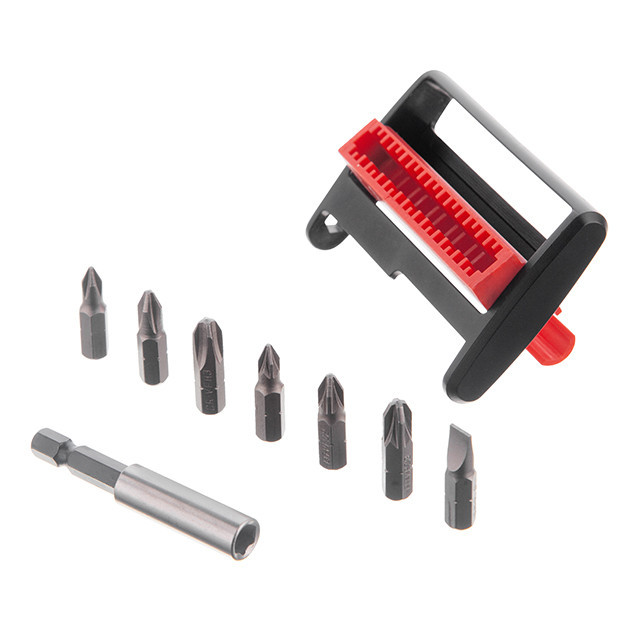 Набор насадок для отвертки с магнитным держателем, 8 ед., Cr-V INTERTOOL VT-0107 Киев - изображение 9
