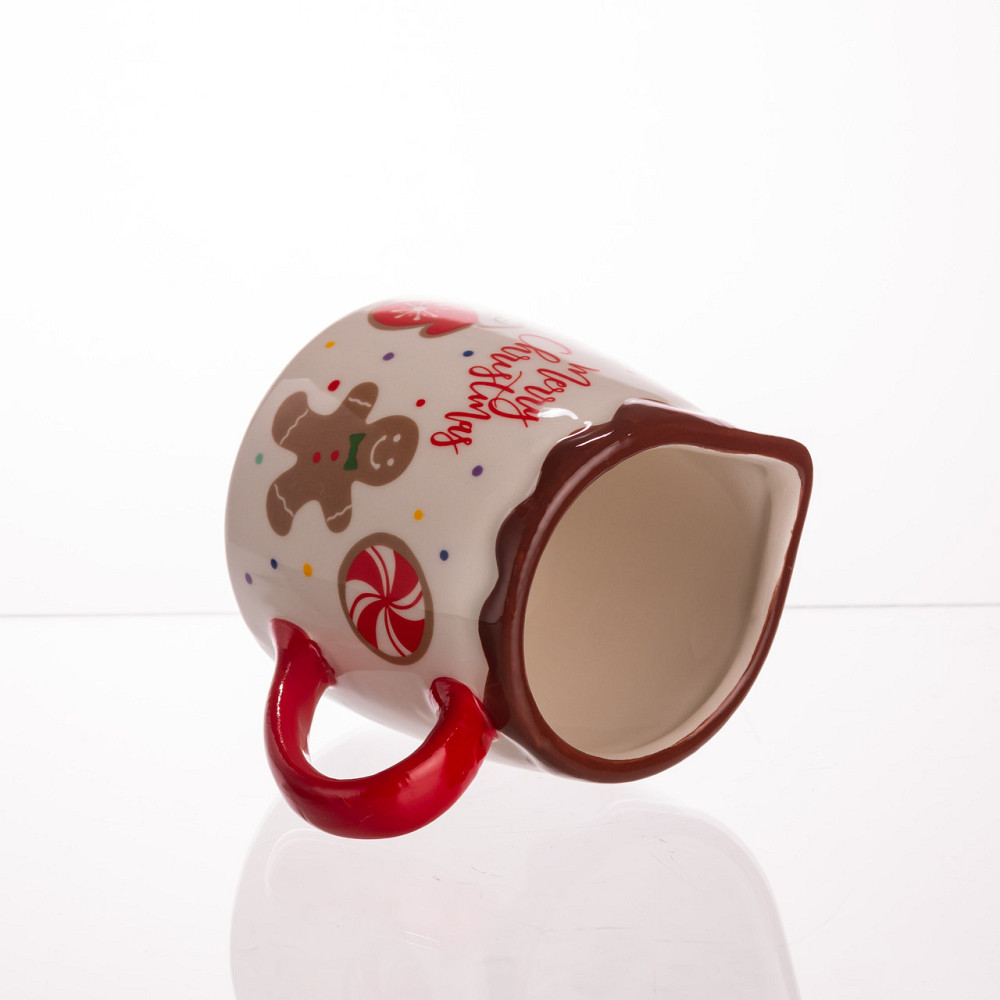 Yiwu Молочник порцеляновий Merry Christmas 350 (мл) CR-1-43 Коломия - фото 3