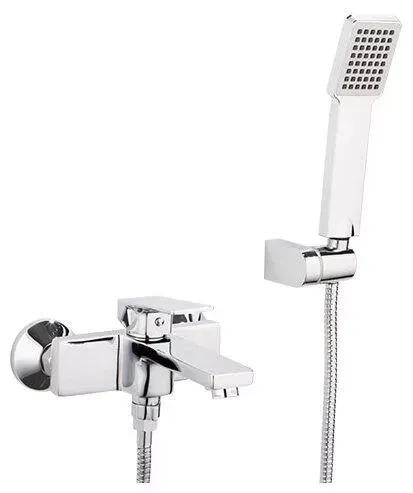 Смеситель для ванны с душевым гарнитуром Frap F3246 хром Киев - изображение 1