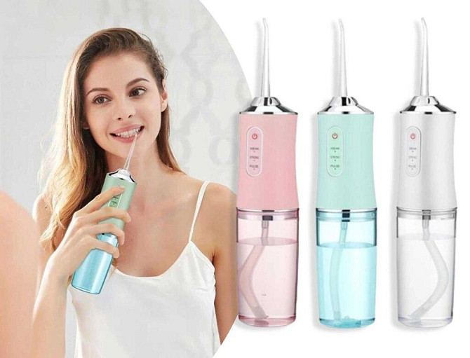 Иригатор ORAL IRRIGATOR с насадками, регулировкой давления и удобством для ежедневной гигиены зубов Киев - изображение 6