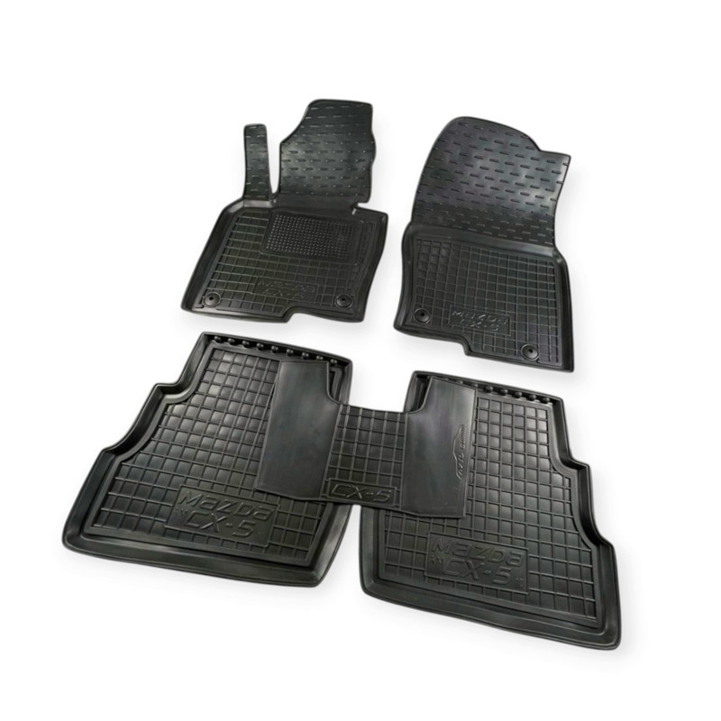 Килимки Mazda cx-5 2012-2017 usa борт 2,5см, з перемичкою салону Мукачево - фото 1