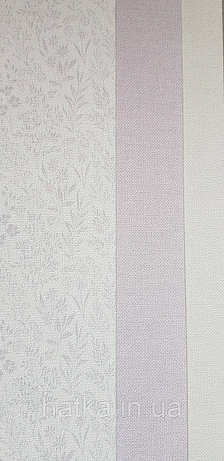 Обои виниловые на флизелине Rasch County Living метровые цветы мелкие прованс сиренево- серые на белом Киев - изображение 4