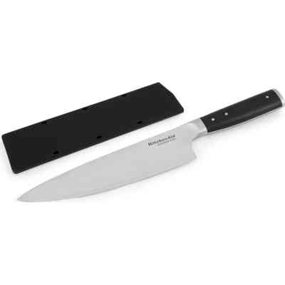 Кухонный нож KitchenAid Coreline для хліба із захисним чохлом, 20 см (KOG8IRSSOHOBA) Винница