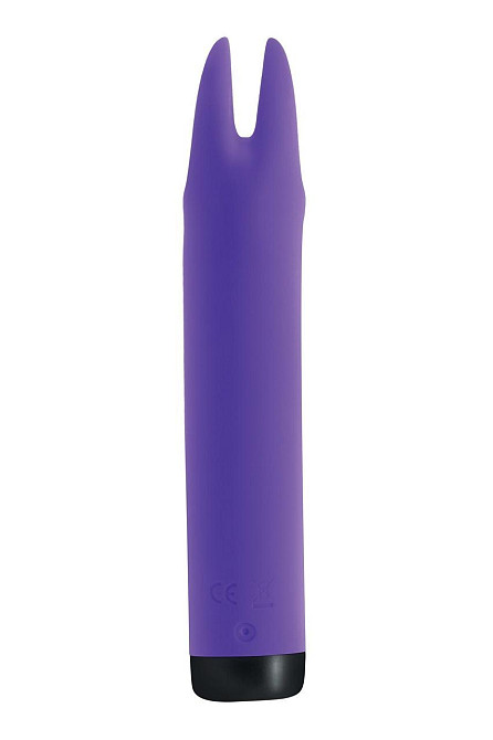 Вібратор S Pleasures Bullets Amethyst, фіолетовий, з двома відростками, 10 режимів, діаметр 3,1 см Sex Aura Київ - фото 3