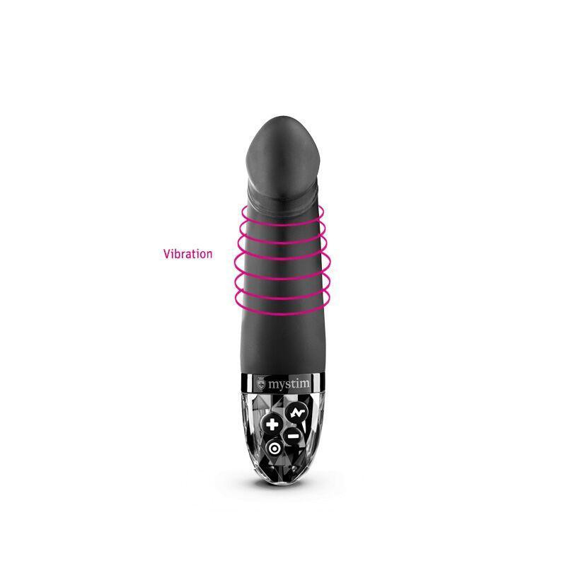Вібратор з електростимуляцією Mystim Real Deal Neil Black Edition Sex Aura Київ - фото 6