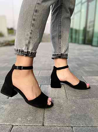 Nivelle Босоніжки жіночі NIVELLE 1468/4015-4053 чорні (літо, замша натуральна) (5011) Коломия