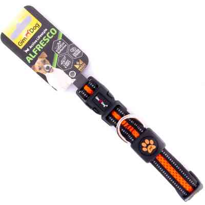 Ошейник для животных GimDog Alfresco неопрен 28-40 см/20 мм оранжевый (8009632059457) Винница