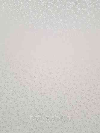 Шпалери флізелінові еко Rasch Sophia 0.53х10 прованс рослинний принт квіти листя маленькі срібло на білому Київ
