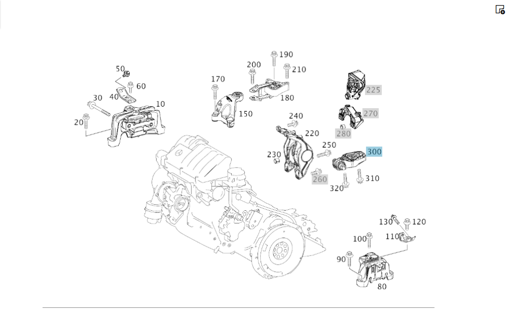 Mercedes-Benz  A2462401209 Подушка двигуна CLA Shooting Brake X117 CLA C117 GLA X156 A-class W176 B-class W242 B-class W246 Одеса - фото 2