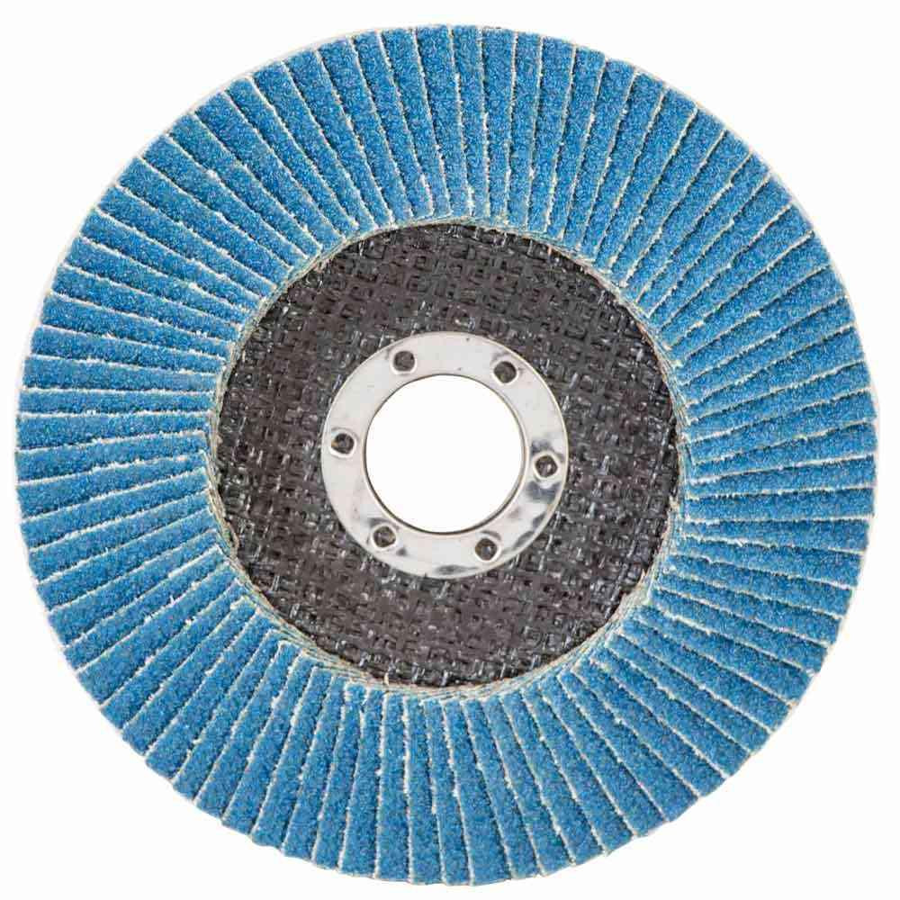 Круг лепестковый торцевой Т29 (конический) ZA Ø125мм P80 SIGMA (9173541) Ровно - изображение 1