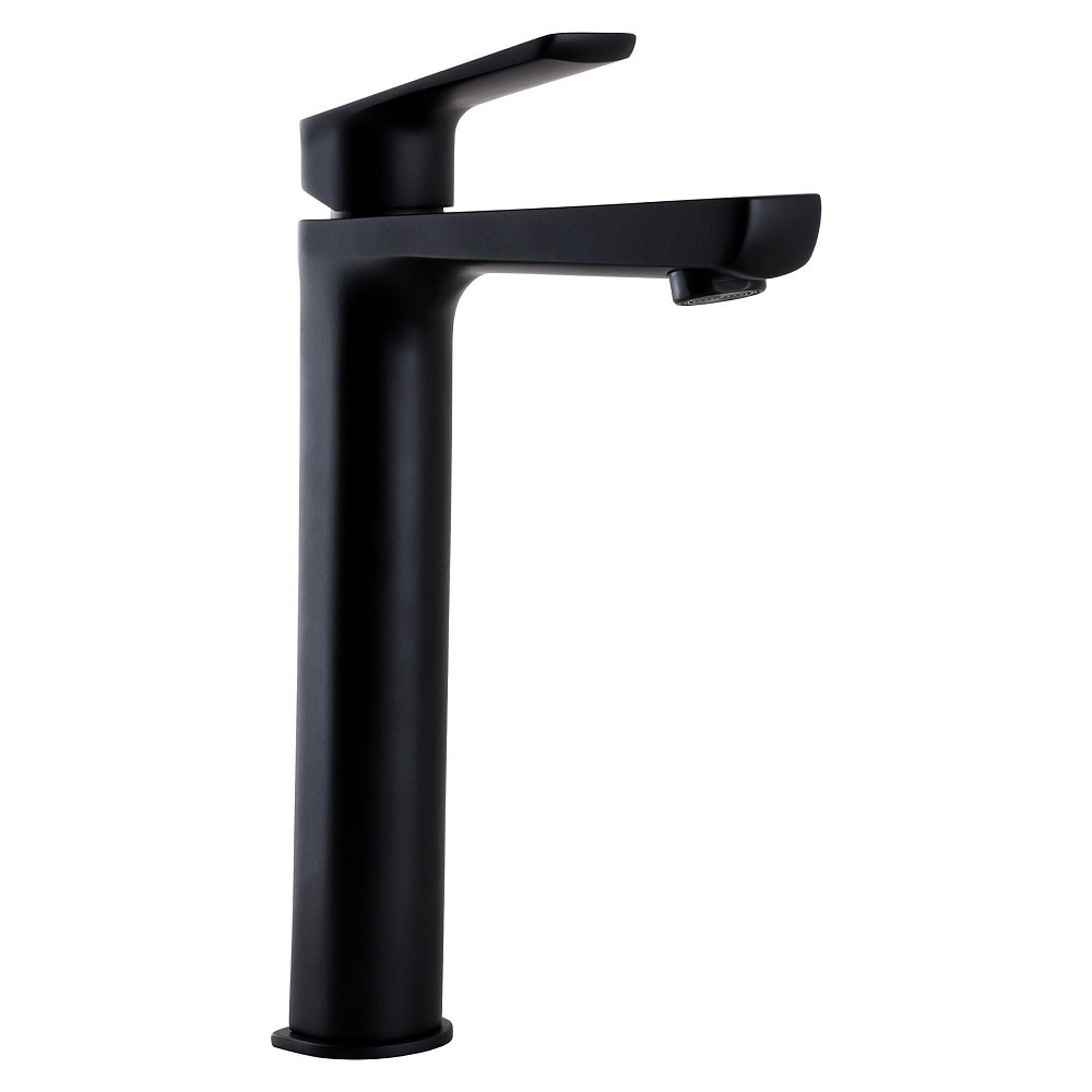 Змішувач для умивальника TOPAZ LEXI TL 21203-H57-BL високий,Чорний мат.,шланги TAQ-M1055,D25 Луцк - изображение 3