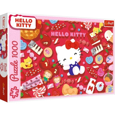 Пазл Trefl Hello Kitty Привіт Кітті 1000 елементів (5900511109207) Вінниця - фото 1