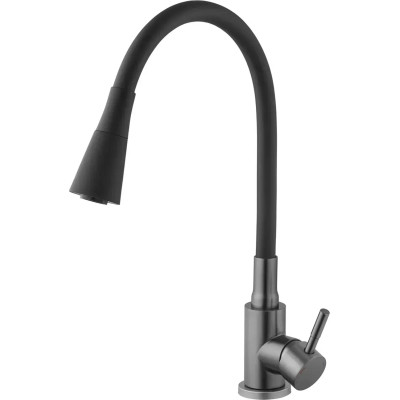 Смеситель Kroner Klassisch-PVD031BLK (CV035373) Винница - изображение 5