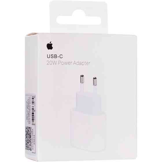 Мережевий зарядний пристрій 99% Original Charger Type-C 20W (MHJE3ZM/A / MU7V2ZM/A) (box) Рівне