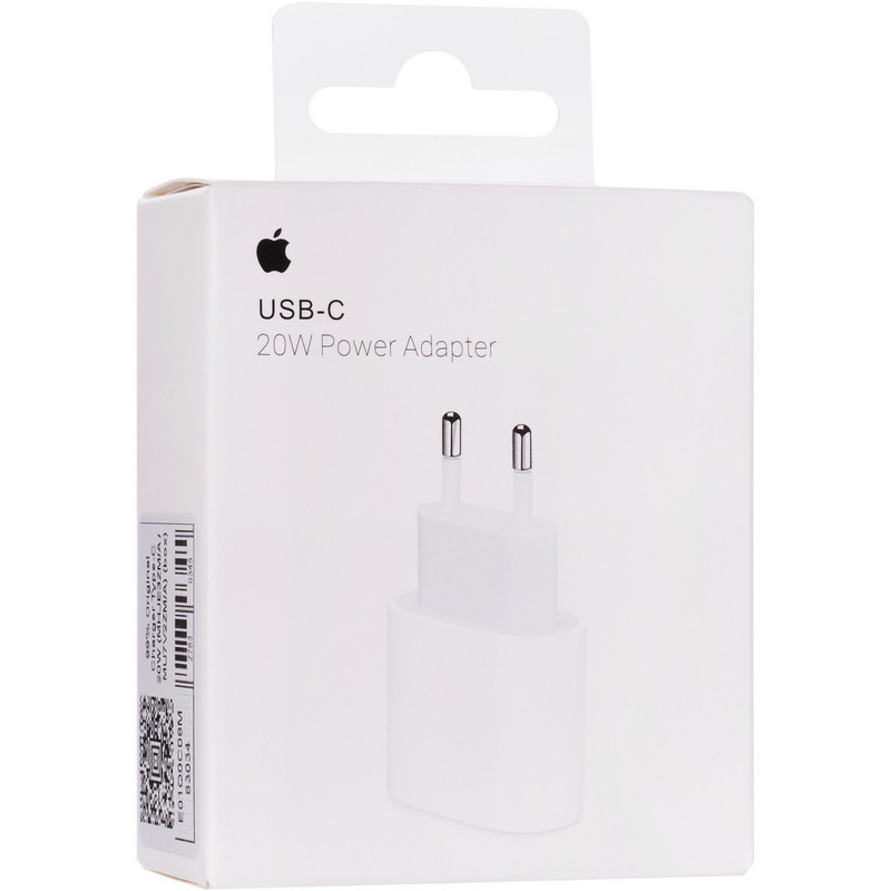 Мережевий зарядний пристрій 99% Original Charger Type-C 20W (MHJE3ZM/A / MU7V2ZM/A) (box) Рівне - фото 4