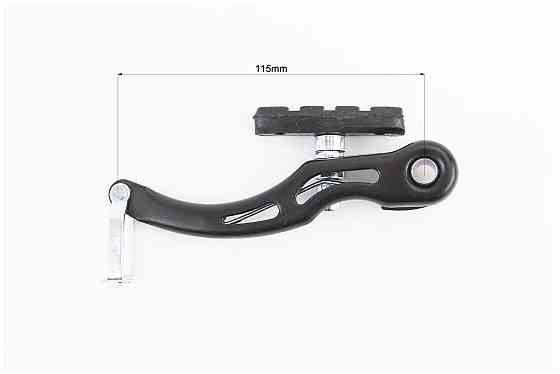 Гальмо V-brake 115мм (2 колеса) з ручками, тросами, чорне AL/ST Київ