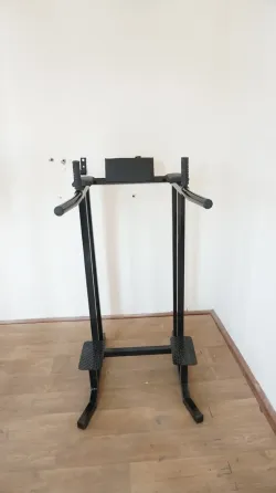 Брусья стационарные + пресс 2 в 1 с упорами для ног 40х40 мм Спортивные стенки и турники для дома разборная Киев