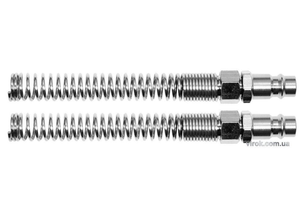 Швидкоз'єднувальні наконечники YATO з пружиною, до шлангу Ø=5х8 мм, 2 шт. [6/60] Одесса - изображение 1