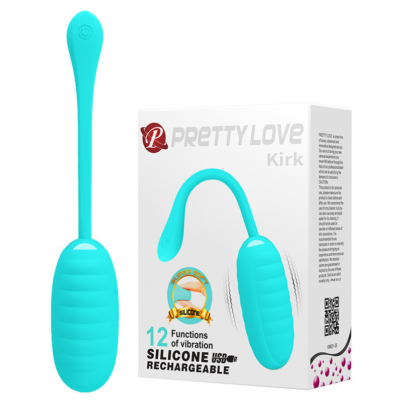 Віброяйце - Pretty Love Kirk Vibrating Egg Mint Sex Aura Київ - фото 1