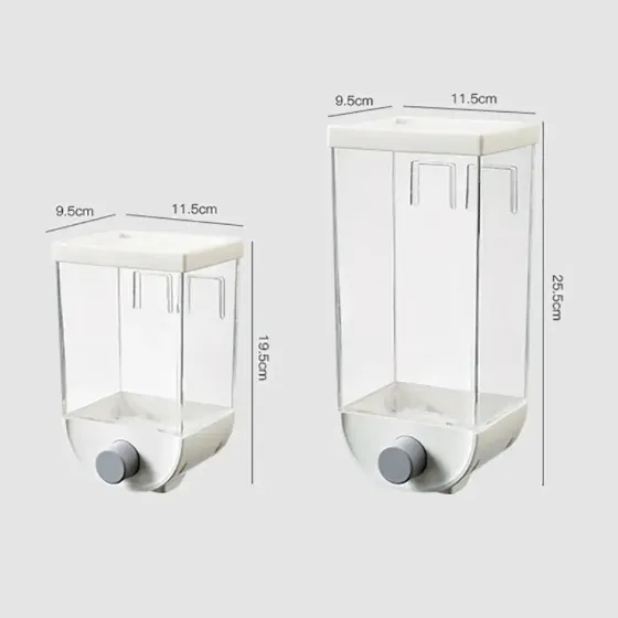 Диспенсер для сыпучих продуктов / Настенные органайзер для хранения AND128 BIG Коломия