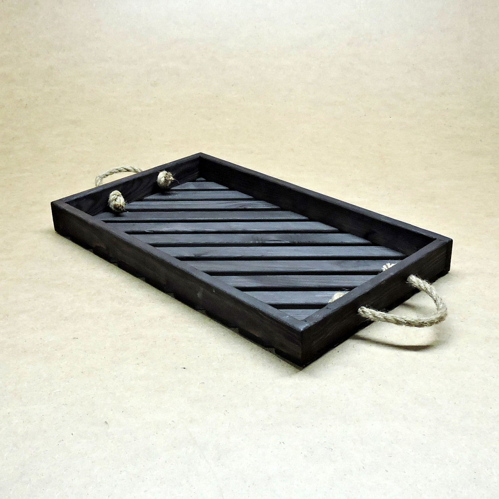 Піднос дерев'яний "Ломмел" венге Миколаїв - фото 8