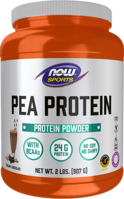 Протеин гороховый изолят Now Foods Pea Protein 907g шоколад Киев - изображение 1