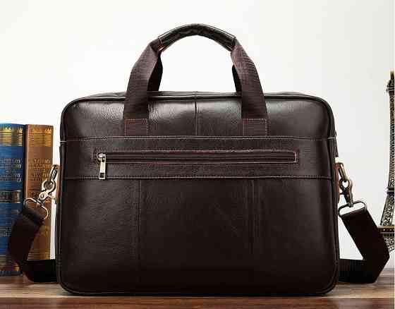 Сумка чоловіча під ноутбук Коричнева (Vintage) Київ
