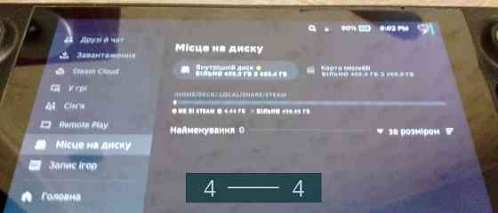 Приставка Steam deck 512Gb.+ 512Gb. SD Київ