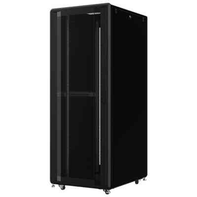 Шафа напольна Mirsan 42U GTS 600x1100 perf 63 door RAL 9005 (MR.GTS42U611DE.01) Вінниця