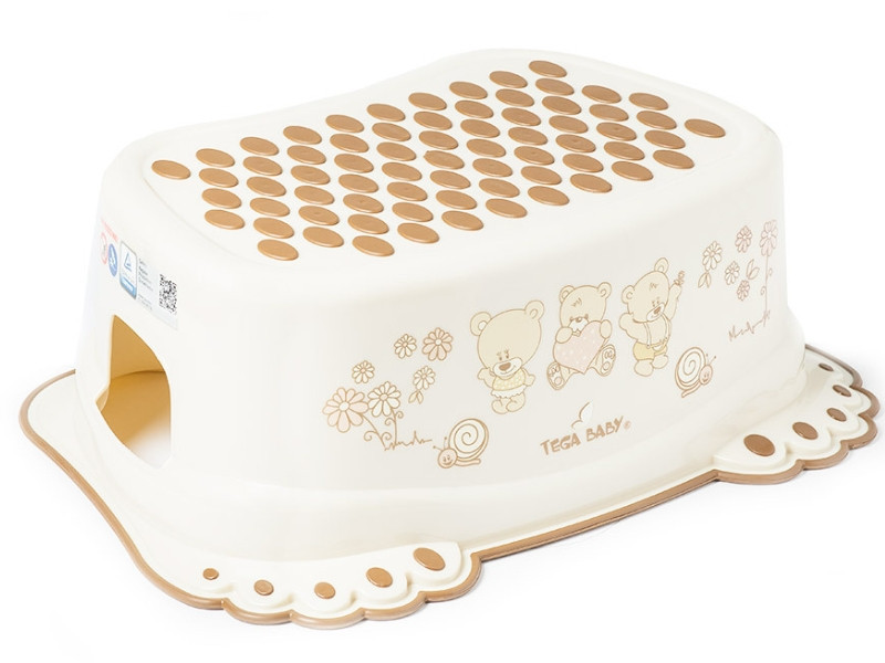Ступени детские антискользкие в ванную Teddy Bear beige Киев - изображение 1