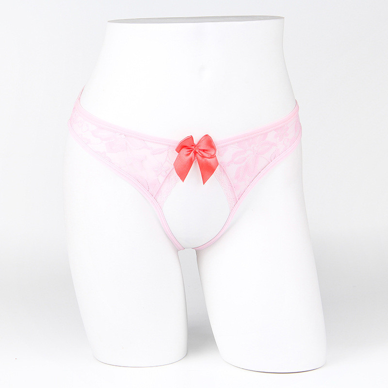 Еротичні трусики з розрізом 42 рожевий Київ - фото 3