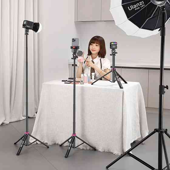 Стойка для постоянного света портативная усиленная 39-208см Ulanzi MT-89 Киев