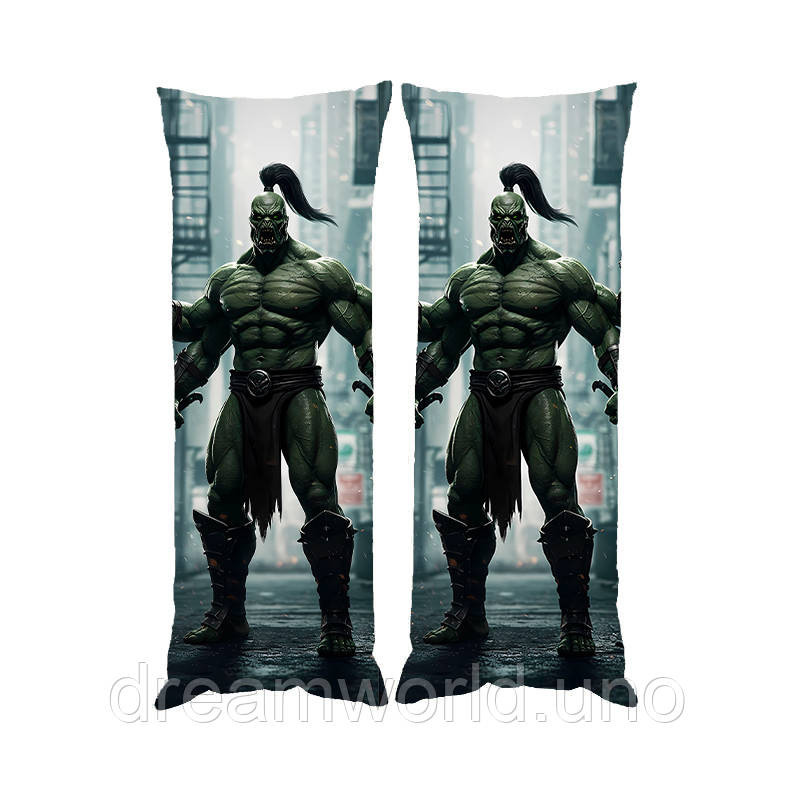 Подушка дакімакура Горо Mortal Kombat декоративна подушка для обіймання 50х170 Харків - фото 1