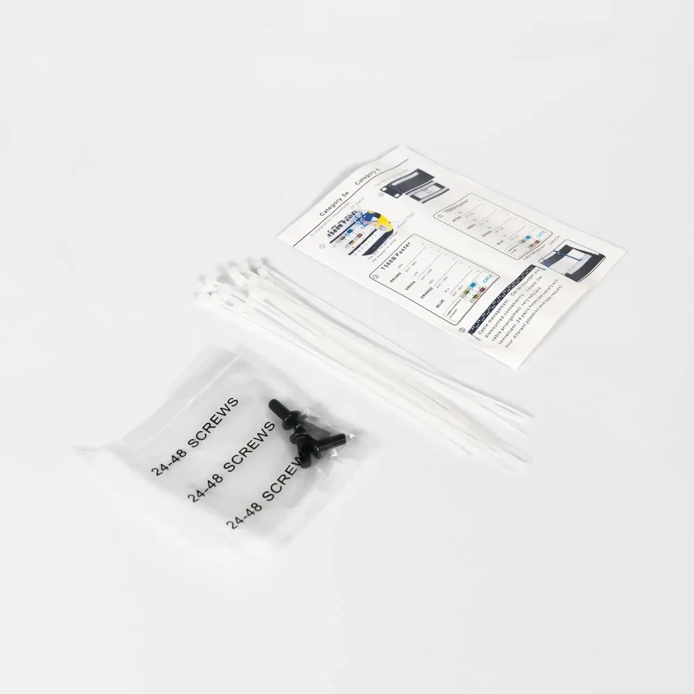 Патч-панель 24 порти NVC-PN-01/24 CAT5/CAT6 19