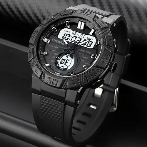 Часы водонепроницаемые и противоударные, Фирменные спортивные часы Хорошие наручные мужские XK-60 Львов - изображение 7