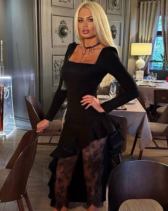 Жіноча приваблива вечірня мідіплаття з оборкою і мереживом креп-дайвінг + гіпюр 46-48 Одеса - фото 4